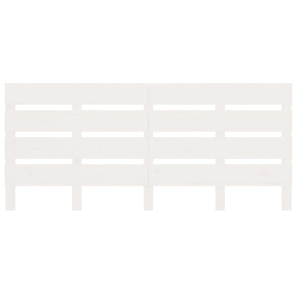 Bed Frame without Mattress White 180x200 cm Super King Solid Wood Pine
