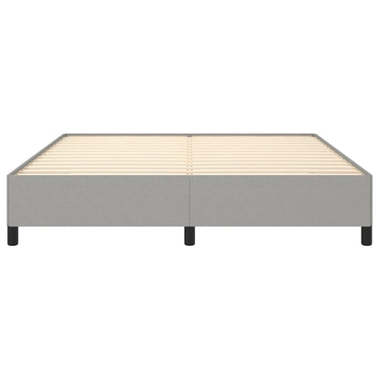 Light Grey Super King Fabric Bed Frame - No Mattress Included