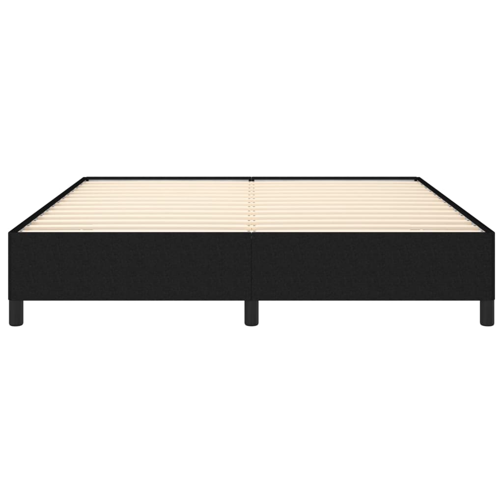 Black Fabric Super King Bed Frame 180x200 cm (No Mattress)
