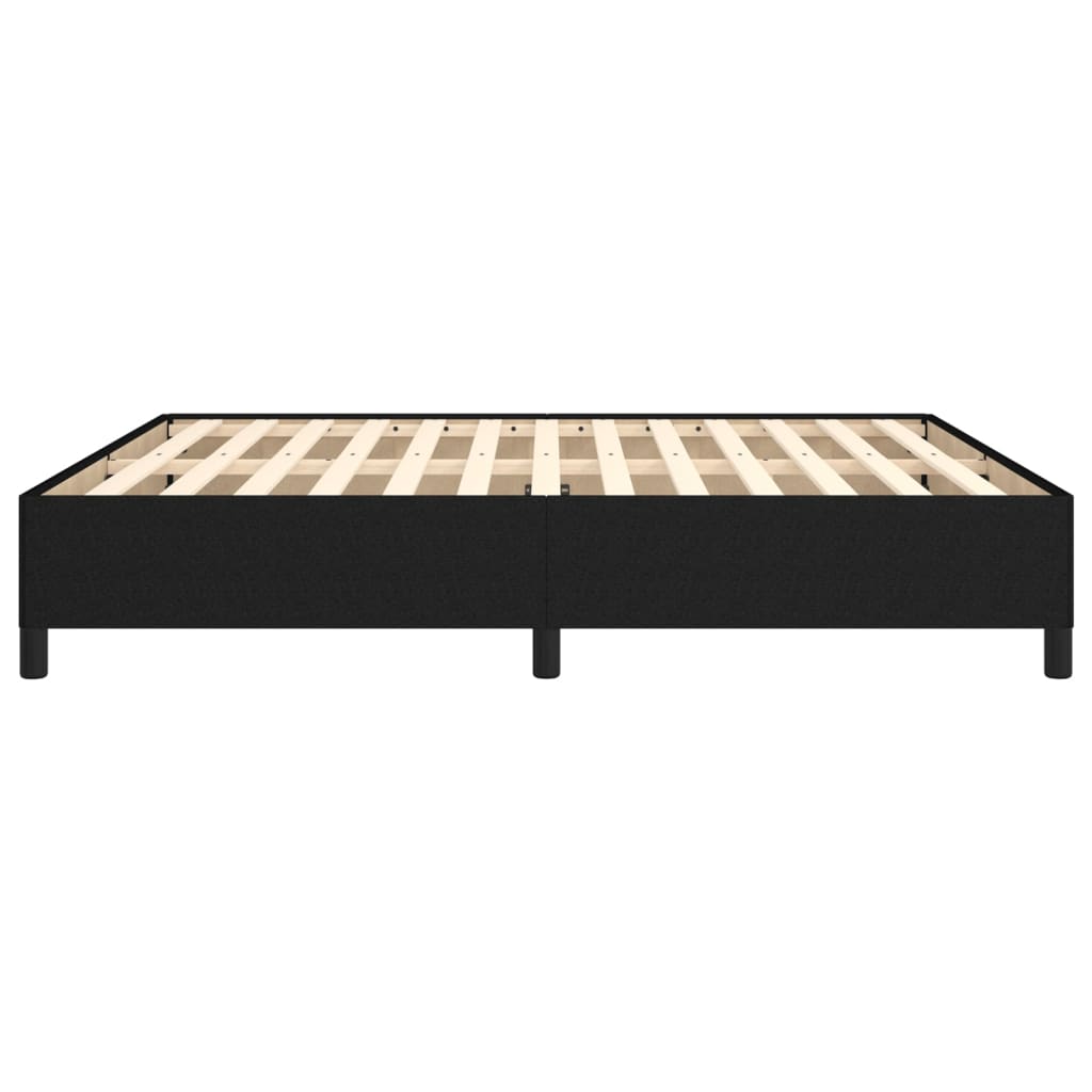 Black Fabric Super King Bed Frame 180x200 cm (No Mattress)
