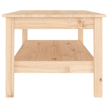 Coffee Table 110x50x40 cm Solid Wood Pine