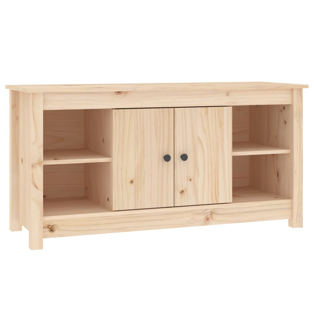 TV Cabinet 103x36,5x52 cm Solid Wood Pine