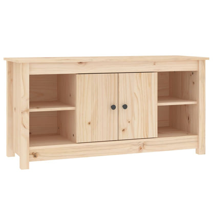 TV Cabinet 103x36,5x52 cm Solid Wood Pine