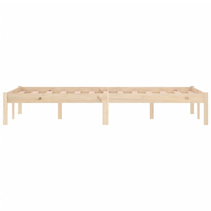 Solid Pine Wood Bed Frame 137x190 cm - Full Size, No Mattress Included