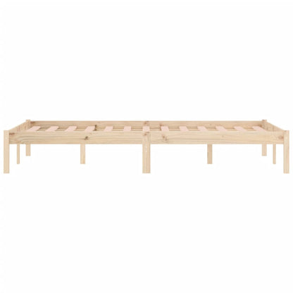Solid Pine Queen Bed Frame 152x203 cm - No Mattress Included