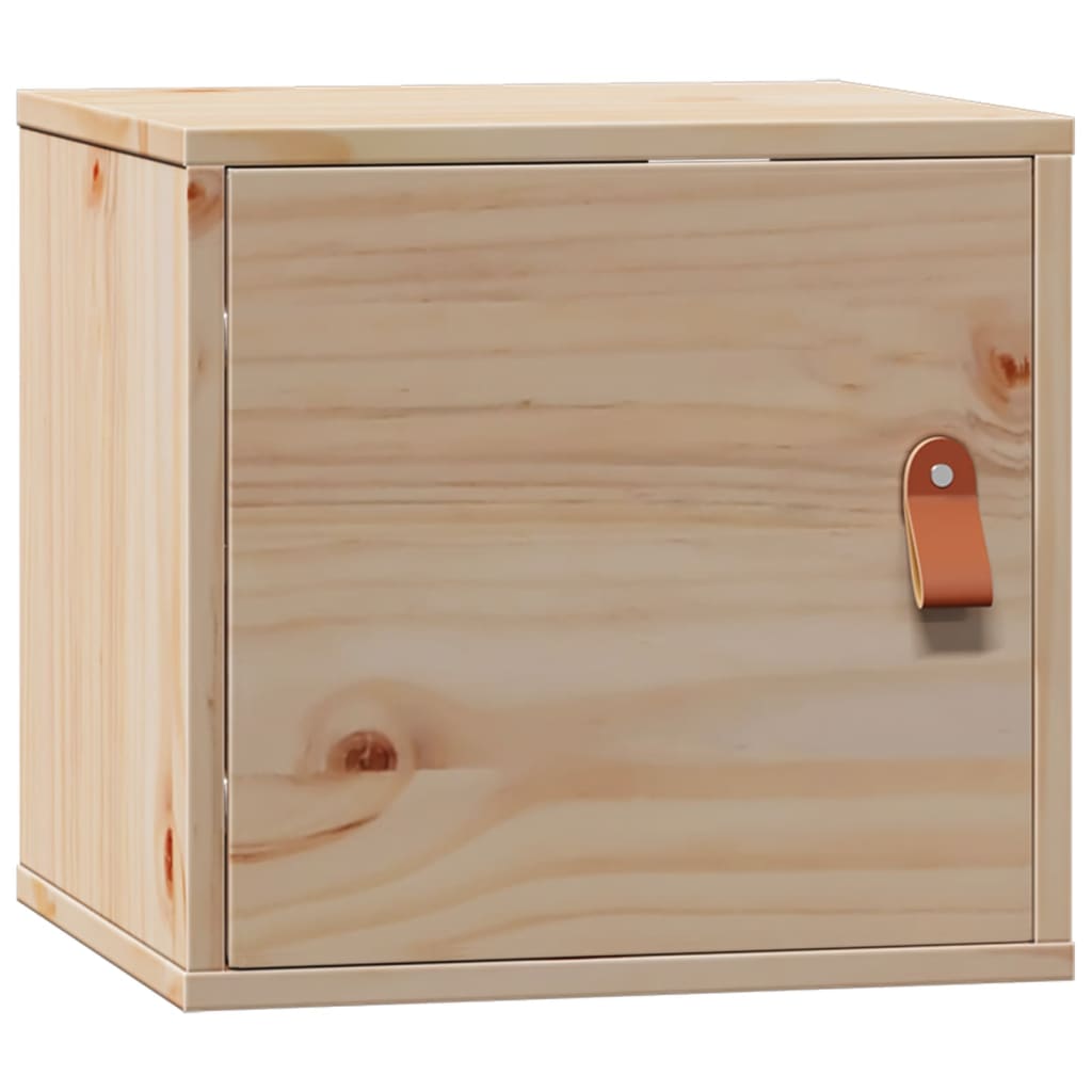 Wall Cabinet 31.5x30x30 cm Solid Wood Pine