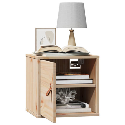 Wall Cabinet 31.5x30x30 cm Solid Wood Pine