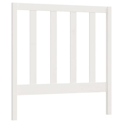 Solid Pine White Headboard - 95x4x100 cm | Stylish & Durable