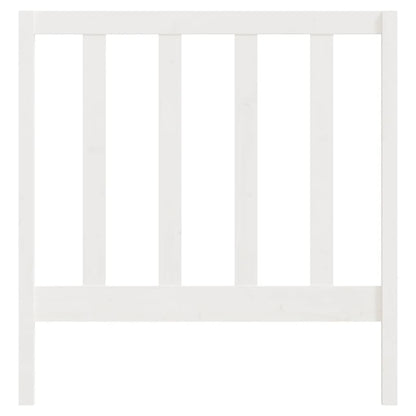 Solid Pine White Headboard - 95x4x100 cm | Stylish & Durable