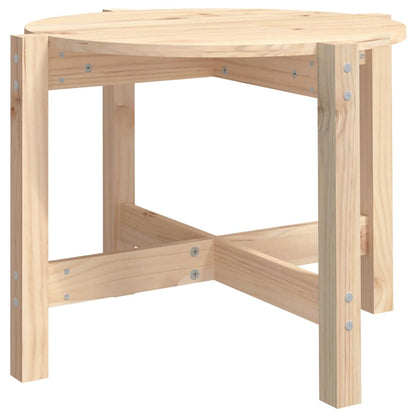 Coffee Table Ø 62.5x45 cm Solid Wood Pine