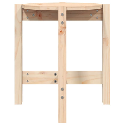 Coffee Table Ø 42.5x45 cm Solid Wood Pine