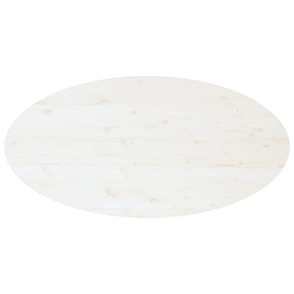 Coffee Table White 110x55x45 cm Solid Wood Pine