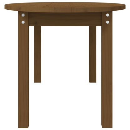 Coffee Table Honey Brown 110x55x45 cm Solid Wood Pine