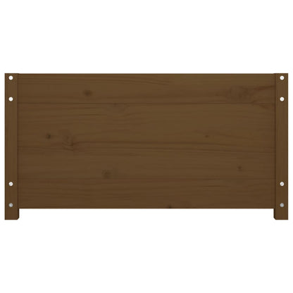 Day Bed without Mattress Honey Brown 90x200 cm Solid Wood Pine