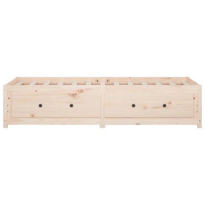 Solid Pine Wood Day Bed Frame 90x190 cm - No Mattress Included