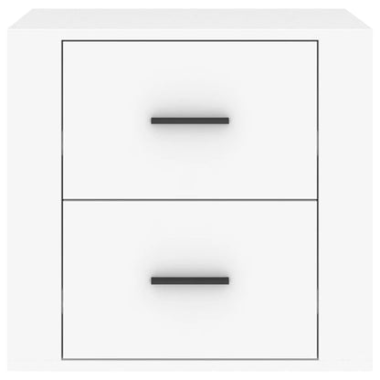 Bedside Cabinet White 50x39x47 cm