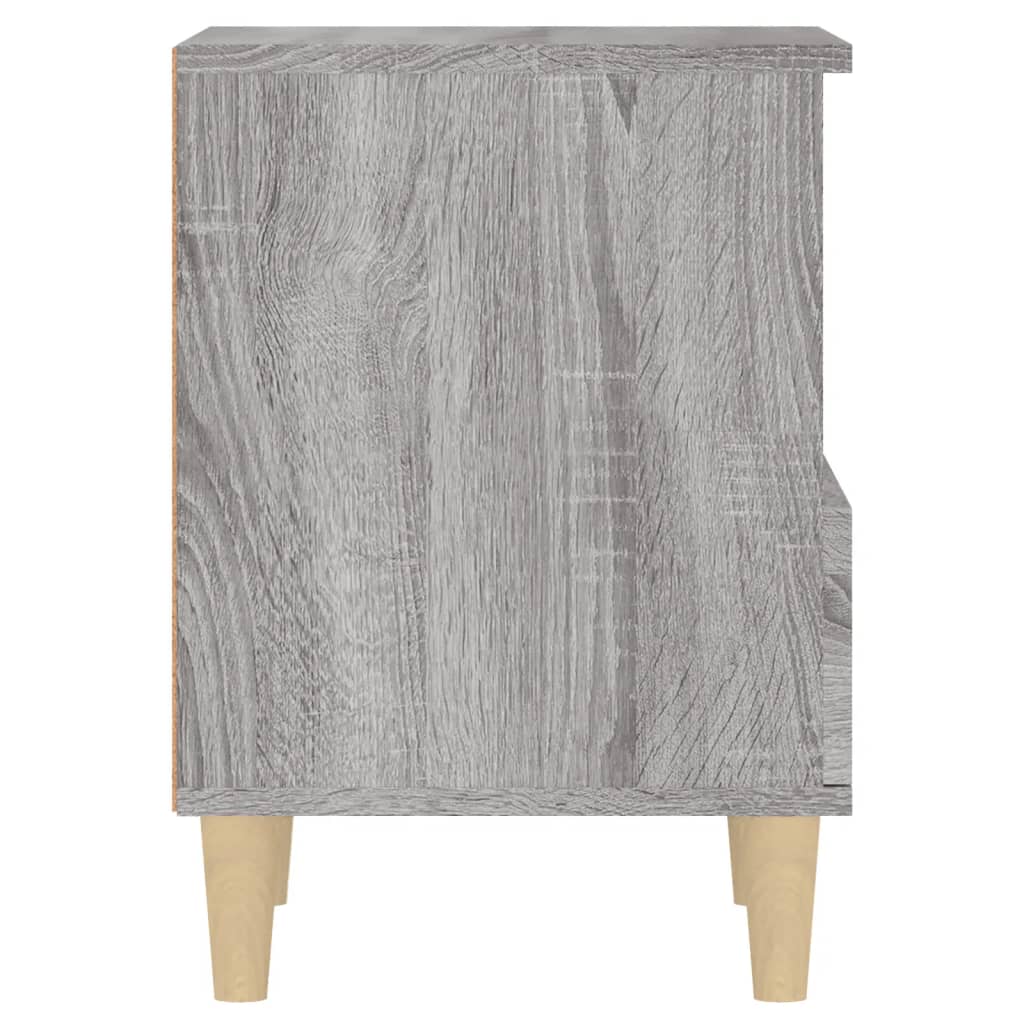 Grey Sonoma Bedside Cabinets 2 pcs, 40x35x50 cm - Stylish & Compact