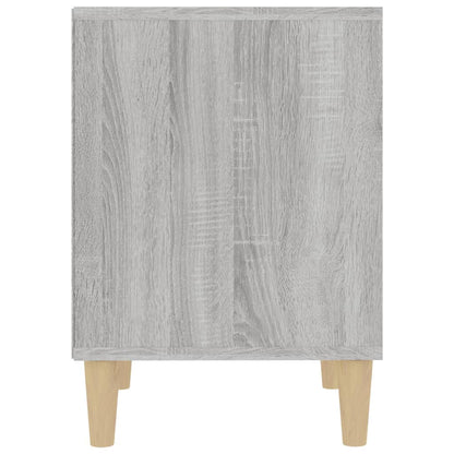 Grey Sonoma Bedside Cabinet 40x35x50 cm - Stylish & Compact Design