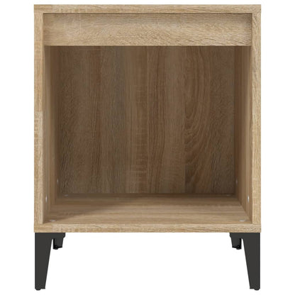 Sonoma Oak Bedside Cabinet 40x35x50 cm - Stylish & Compact Storage