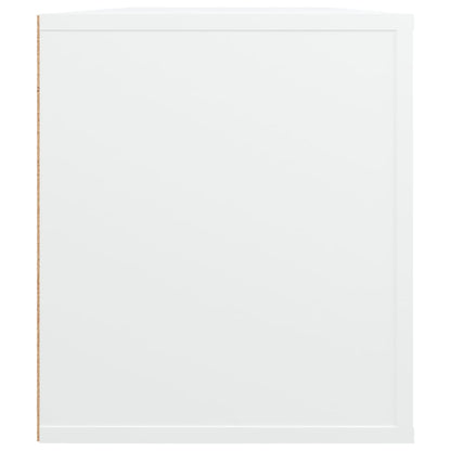 TV Cabinet White 100x35x40 cm Engineered Wood