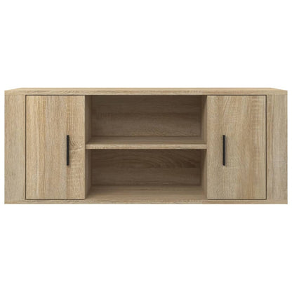 TV Cabinet Sonoma Oak 100x35x40 cm Engineered Wood