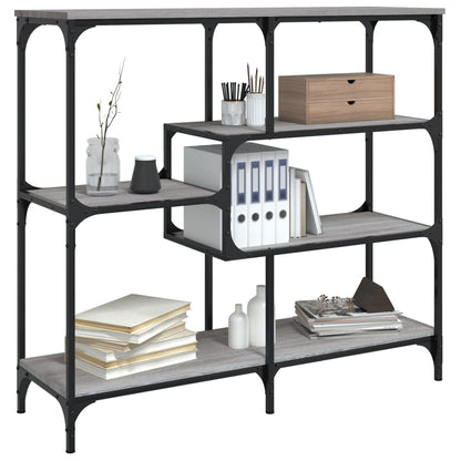 Grey Sonoma Console Table in Engineered Wood - 103x32x95 cm