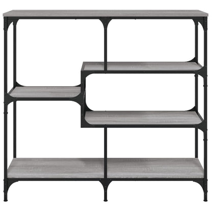 Grey Sonoma Console Table in Engineered Wood - 103x32x95 cm