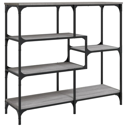 Grey Sonoma Console Table in Engineered Wood - 103x32x95 cm
