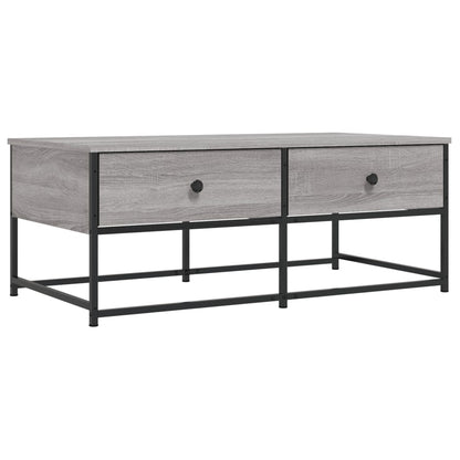Coffee Table Grey Sonoma 100x51x40 cm Engineered Wood