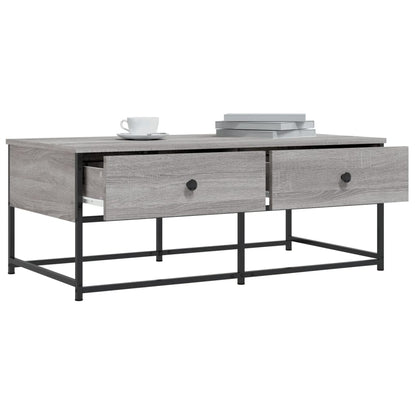 Coffee Table Grey Sonoma 100x51x40 cm Engineered Wood