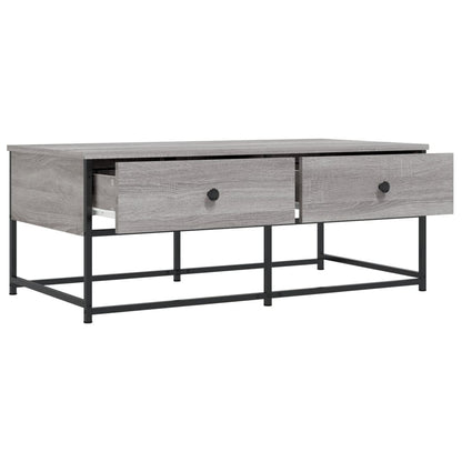 Coffee Table Grey Sonoma 100x51x40 cm Engineered Wood