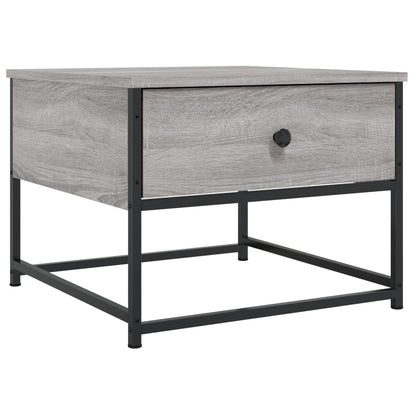 Coffee Table Grey Sonoma 51x51x40 cm Engineered Wood