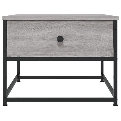 Coffee Table Grey Sonoma 51x51x40 cm Engineered Wood