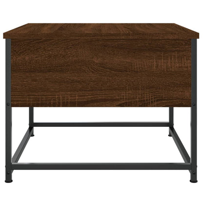 Coffee Table Brown Oak 51x51x40 cm Engineered Wood