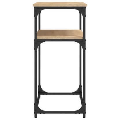 Sonoma Oak Console Table - Engineered Wood, 100x35.5x75cm