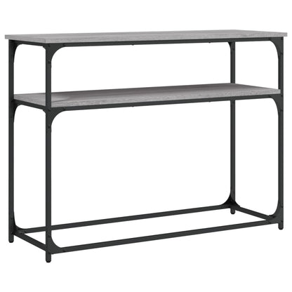 Sonoma Grey Console Table - 100x35.5x75cm Engineered Wood