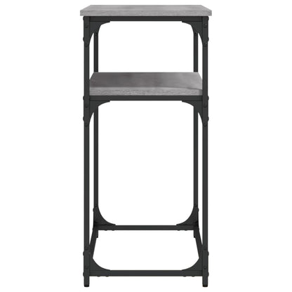 Sonoma Grey Console Table - 100x35.5x75cm Engineered Wood