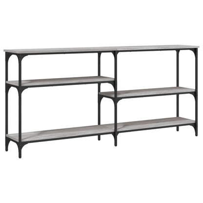 Grey Sonoma Console Table - Engineered Wood, 160x29x75cm