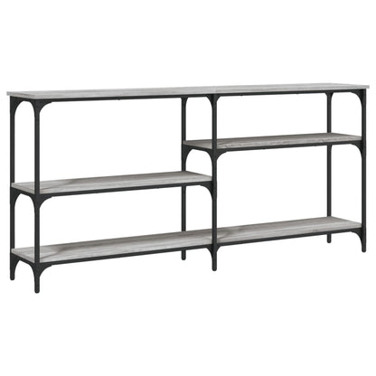 Grey Sonoma Console Table - Engineered Wood, 160x29x75cm