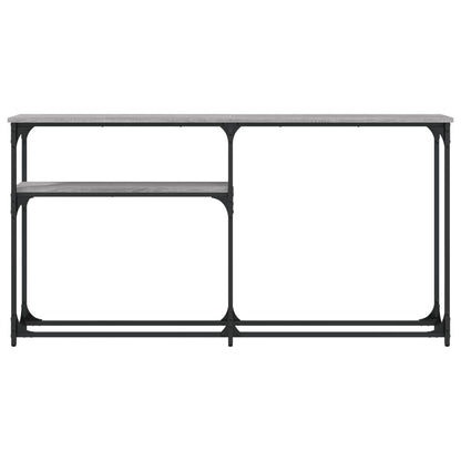 Sonoma Grey Console Table - 145x22.5x75cm Engineered Wood