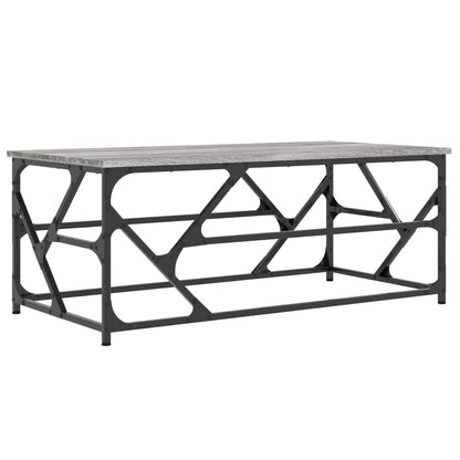 Coffee Table Grey Sonoma 100x50x40 cm Engineered Wood