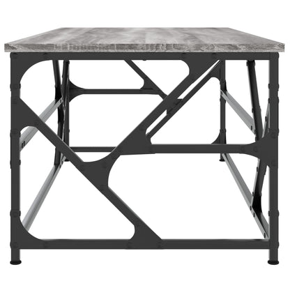 Coffee Table Grey Sonoma 100x50x40 cm Engineered Wood
