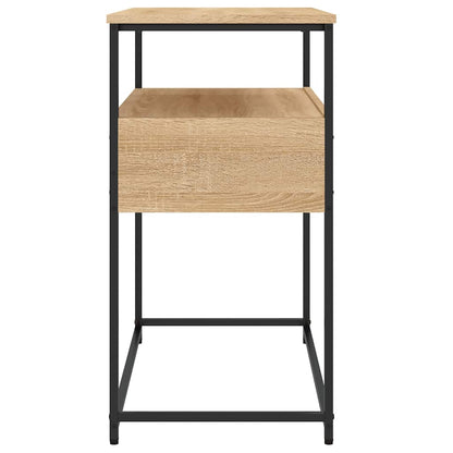 Sonoma Oak Console Table - 75x40x75 cm - Engineered Wood