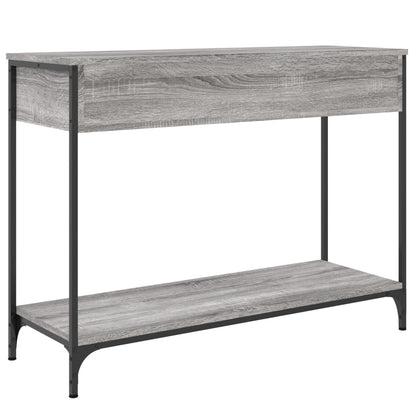 Sonoma Grey Console Table - 100x34.5x75cm Engineered Wood