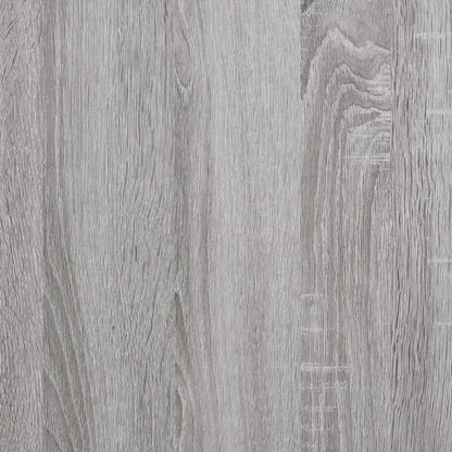 Sonoma Grey Console Table - 100x34.5x75 cm Engineered Wood