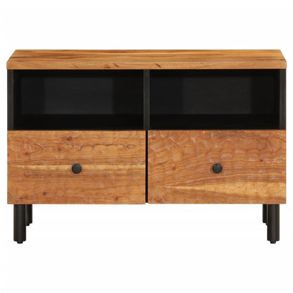 TV Cabinet 70x33x46 cm Solid Wood Acacia