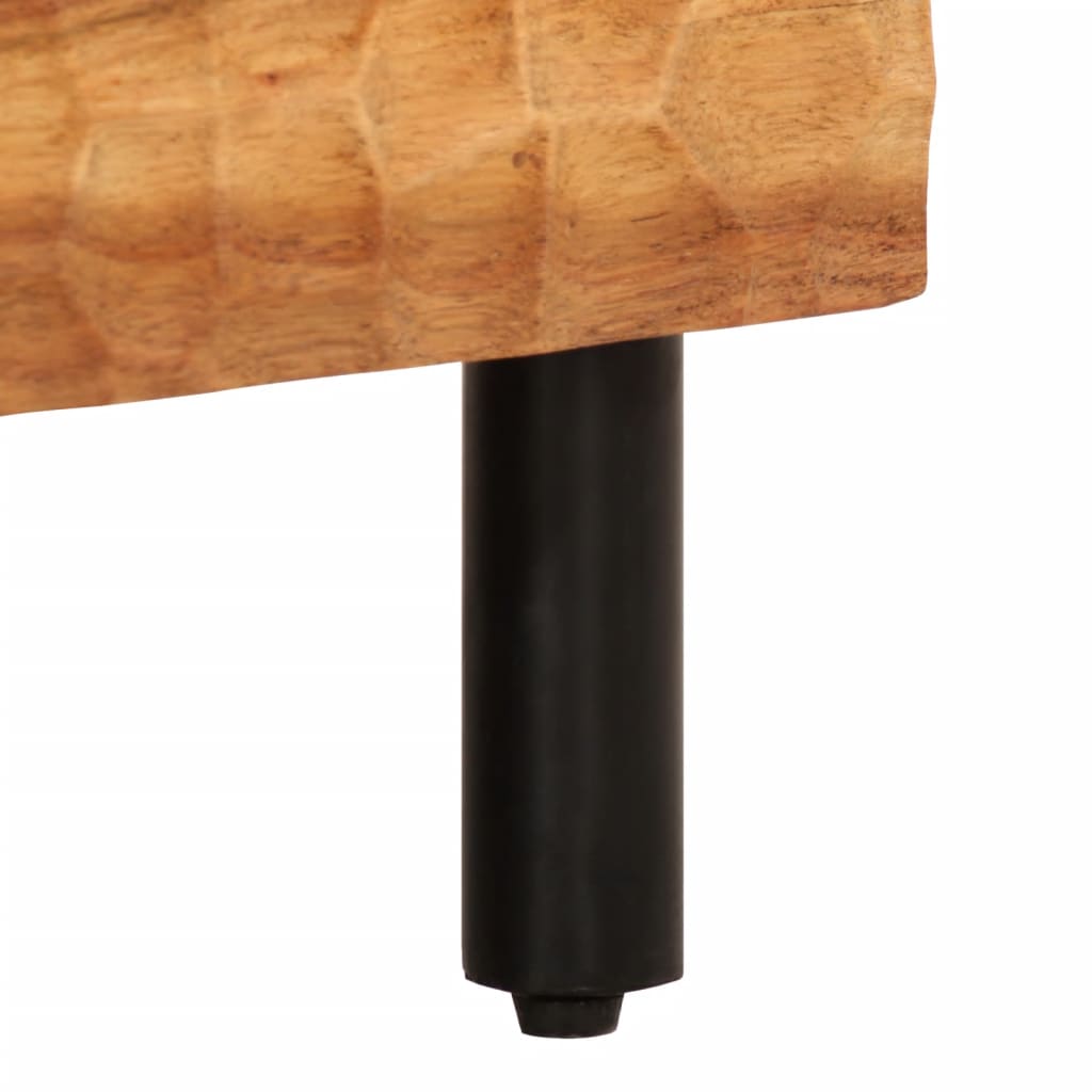 TV Cabinet 70x33x46 cm Solid Wood Acacia