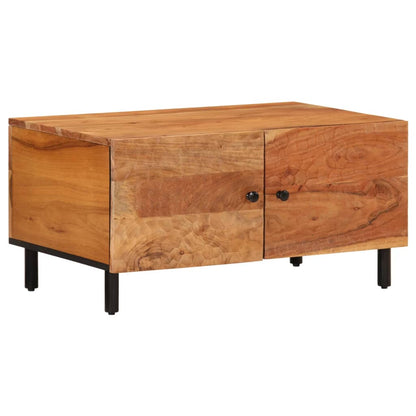 Coffee Table 80x50x40 cm Solid Wood Acacia