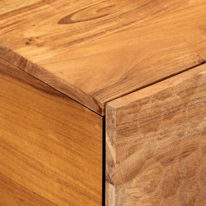 Coffee Table 80x50x40 cm Solid Wood Acacia