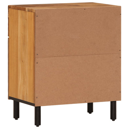 Solid Acacia Bedside Cabinet 50x33x60 cm - Stylish & Durable